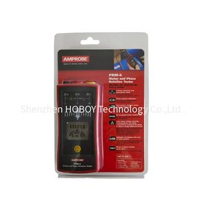 เครื่องมือวัดอิเล็กทรอนิกส์ Amprobe PRM-6 สำหรับตรวจสอบลำดับเฟสและการหมุนของมอเตอร์ - Product Image 3