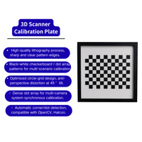 Plat Kalibrasi Papan Catur Kaca 8-4 Titik Marmer 6mm untuk Inspeksi 3D dan Printer 3D