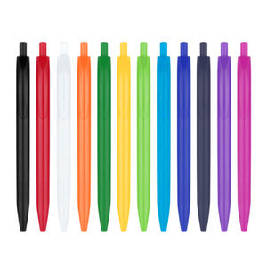 Bolígrafo Deportivo Promocional con Logotipo Personalizado, Tinta Negra, Venta al Por Mayor, Barato, Marca BKS, Zhejiang, Plástico, Colorido, Escolar - Product Image 4