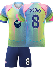 Conjunto de Uniforme de Fútbol de Malla para Niños, Edición Especial <span class=keywords><strong>Barcelona</strong></span> 2526, Camiseta de Yamal 10, Pedre 8, Rafinha 11, Rashford 14 - Product Image 4