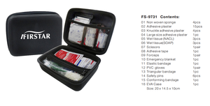 FIRSTAR Botiquín <span class=keywords><strong>de</strong></span> Primeros Auxilios, Kit <span class=keywords><strong>de</strong></span> Emergencia, Bolsa <span class=keywords><strong>de</strong></span> Trauma, Manual, <span class=keywords><strong>Material</strong></span> EVA - Product Image 2