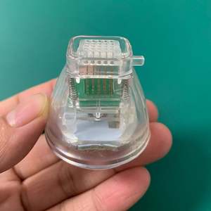 Fraksiyonel RF Mikroiğne Uçları 25pin Güzellik Başlığı Yüz Germe Rf Mikro İğne Fraksiyonel Kartuş - Product Image 2