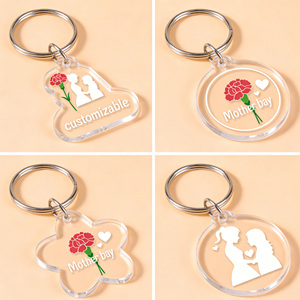 Llavero acrílico esencial para viajes de mamá. Nombre y contacto de la madre impreso. Seguridad en Viajes. Regalo Práctico y Pensado para el Día de la Madre. - Product Image 5