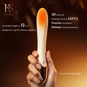 Vibrador AV con Calefacción Automática, Estimulador de Clítoris y Pezones, Dildo Vibrador, Juguetes Sexuales de Masaje - Product Image 4