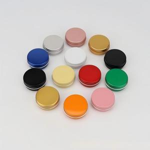 Boîte <span class=keywords><strong>de</strong></span> rangement <span class=keywords><strong>en</strong></span> aluminium ronde verte <span class=keywords><strong>de</strong></span> 15g/15ml, petite, anti-rouille, scellée, pour DIY, baume, capsules, médicaments, sous-emballage - Product Image 4