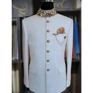 <span class=keywords><strong>Costume</strong></span> de <span class=keywords><strong>mariage</strong></span> <span class=keywords><strong>pour</strong></span> <span class=keywords><strong>homme</strong></span> à col montant brodé or blanc, ensemble 2 pièces (veste et pantalon), tenue de performance formelle <span class=keywords><strong>pour</strong></span> <span class=keywords><strong>homme</strong></span> - Product Image 3