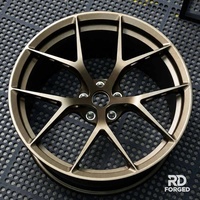 Özel Tasarım Oyuklu 17 18 19 20 21 22 İnç Alaşım 5x120 5x114.3 5x112 5x120.65 5x115 Jantlar BMW G82 M3 M4 FI-R EVO için Dövme Jantlar