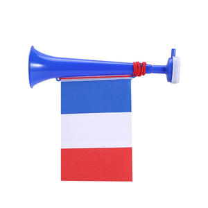 Corneta de Plástico con Bandera para Fiestas de Fútbol - Trompeta de Animación con Bandera para Eventos Deportivos y Aficionados - Product Image 4