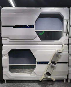 Último diseño, contenedor de envío, casa prefabricada, cápsula de hotel, cápsula espacial, casa, litera, cápsula - Product Image 6