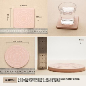 Posavasos de Tierra de Diatomeas Rosa, Absorbente, Resistente al Calor, para Cocina y Baño, Ecológico - Product Image 4