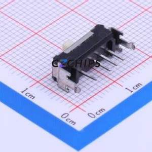SSSS918500 Slide Switch Through hole Component (THT) Switch Single Pole Three Throw Rectangle Pin Header PC Pin 7.5mm - Product Image 2