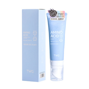 TWG Limpiador Facial de Aminoácidos con Cabezal de Cepillo de Silicona, Limpieza Profunda que Protege La Piel con Burbujas Ricas, Nuevo en Stock - Product Image 1