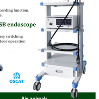 Équipement vétérinaire OSCAT, endoscope CMOS pour clinique vétérinaire, inspection gastro-intestinale et bronchique avec imagerie à haute transmission