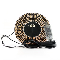 Zunzhi Auto Part Car Expression Light LED Devil Eye Lampe de voiture sans câblage USB