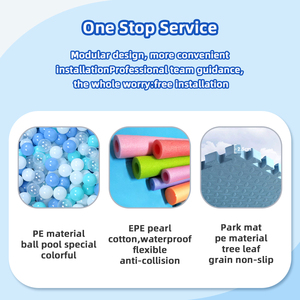 Commercial Equipment Kids Soft Play Zone Climbing Custom <b>Slide</b> Set Simulated Town Ball <b>Pool</b> Indoor High-Capacity Role-Play Shops - Product Image 6