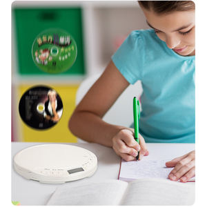 <span class=keywords><strong>Lecteur</strong></span> <span class=keywords><strong>CD</strong></span> portable BT Wakman, prend en charge la lecture de disques MP3, design léger, écran LCD, port AUX, <span class=keywords><strong>lecteur</strong></span> de musique stéréo de voyage - Product Image 5