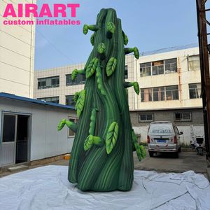 Decoraciones de escenario Árbol de vaina de guisante inflable <span class=keywords><strong>Gigante</strong></span> Planta <span class=keywords><strong>verde</strong></span> inflable Evento Telones de fondo Árbol de vaina de guisante artificial inflable - Product Image 3