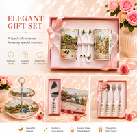 Présentoir à gâteaux 2 étages pour mariage, motif cheval, pour thé de l'après-midi, cupcakes, fruits secs et desserts