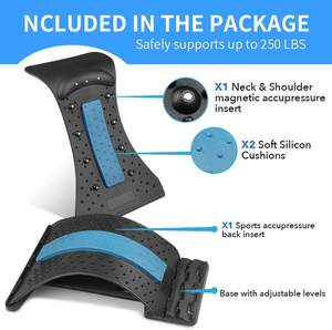 2021 Perenggang Terapi Punggung <span class=keywords><strong>Magnet</strong></span>, Pemijat Punggung Penyangga Lumbar Pereda Nyeri Tulang Belakang Otot Punggung - Product Image 2