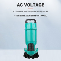 Pompe submersible à boîtier en aluminium 220V/110V 50Hz/60Hz, haute pression, grand débit, tuyau de refoulement de 2 pouces, 15 GPM pour l'agriculture