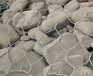 <span class=keywords><strong>Cage</strong></span> galvanisée plongée chaude de roche de boîte de Gabion de 2.0-4.0mm pour la protection côtière et de berge - Product Image 3