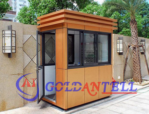 Casetta prefabbricata in acciaio per la sicurezza, casetta di guardia per parcheggi, box di sorveglianza, chiosco modulare per il recupero delle tariffe per hotel e quartieri - Product Image 4