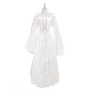 <span class=keywords><strong>Disfraces</strong></span> <span class=keywords><strong>de</strong></span> Halloween para mujer Vestido <span class=keywords><strong>de</strong></span> <span class=keywords><strong>dos</strong></span> piezas <span class=keywords><strong>de</strong></span> corte retro Traje <span class=keywords><strong>de</strong></span> juego <span class=keywords><strong>de</strong></span> escenario <span class=keywords><strong>de</strong></span> drama medieval - Product Image 2