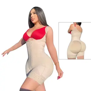 Forma ajuste vestuário pós-operadores cirurgia posparto por prefeito Faja Colombianas Levanta Pompis modelador de corpo completo feminino emagrecimento
