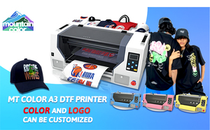 MT màu A3 xp600 Đầu Kép tất cả-trong-một kỹ thuật số T-Shirt máy in dtf chuyển Mua 1 Tặng bộ dụng cụ miễn phí mực Pigment tự động 1 năm - Product Image 4