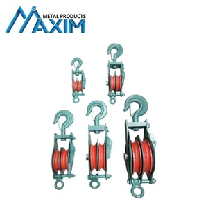 Блок шкива открытого типа двойной шкив с крюком захватные блоки с крючками двойной шкив блок с крюком - Product Image 3