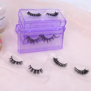 Wholesale False Eyelashes Private Label 3D Faux Mink Eyelashes Eyelash Vendor