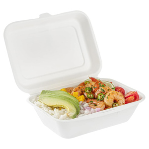 Friendly <b>Lunch</b> <b>Boxes</b> 100% Biodegradable Bagasse Food Container <b>Lunch</b> <b>Boxes</b> for Fast Food - Product Image 1