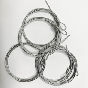 5.5mm 7*19 dây thép mạ kẽm với vòng thimble - Product Image 2