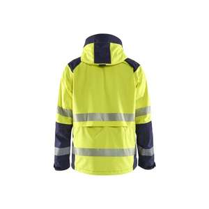BLAKLADER - 443519873389XXXL Chaqueta de concha de alta visibilidad Amarillo/Azul marino-EAN 7330509856826 ROPA DE TRABAJO DE LA HI-VIS - Product Image 2