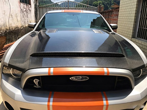 Capot de moteur en fibre de carbone <span class=keywords><strong>Mustang</strong></span> pour Ford <span class=keywords><strong>Mustang</strong></span> 2013 - Product Image 2