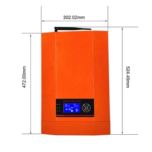 CE ROHS Hybrid MPPT Solar 24VDC 230VAC 3500W Pure Sine Wave 100A Single Output LCD Off-<b>grid</b> Home Use - Product Image 3