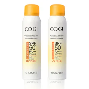 PF50 crème solaire forte éclaircissante de la peau crème solaire teintée en mousse pour visage-Spf 20 avec naturel & lot de 2 - OEM/ODM