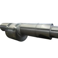 Pièces de machines minières forgées sur mesure, axe excentrique pour refroidisseur à grille de clinker