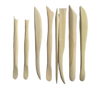 Haute qualité 38 pièces 6in et 8in professionnel <span class=keywords><strong>poterie</strong></span> modélisation argile sculpture Art outils Kits pour débutants artisanat - Product Image 4