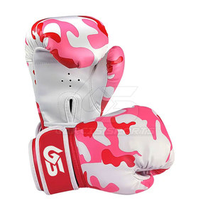 Gants de boxe professionnels de qualité supérieure % cuir, logo personnalisé, élégants, imperméables, respirants, pour arts martiaux - Product Image 2