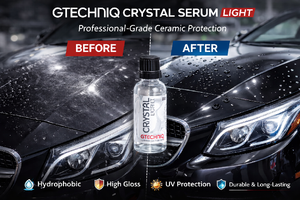 เจลเคลือบสีรถยนต์ Gtechniq Crystal Serum Light ความแข็ง 9H |   เคลือบเซรามิกแบบมืออาชีพ 50 มล. - Product Image 5