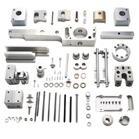 Pièces de cadre de précision en acier et aluminium usinées CNC à bas prix, usinage rapide CNC de métaux OEM, service sur mesure