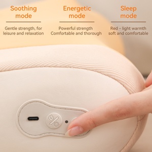 Cómoda terapia de calefacción cuello masajeador almohada ajustable 15 ° cabezales de masaje varios diseños de forma de cuello para un mejor masaje corporal - Product Image 5