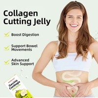 Gelée de collagène pour couper les graisses, brûler les graisses, la digestion et les mouvements intestinaux, soutien avancé de la peau, bâtonnets de gelée de Garcinia Cambogia