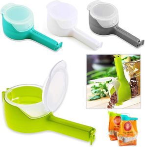 Lưu trữ thực phẩm niêm phong Clip với đổ vòi, Túi clip cho thực phẩm, nhà bếp, chip Túi clip, tuyệt vời cho việc tổ chức và lưu trữ - Product Image 1