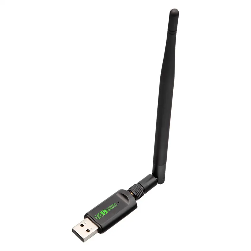 卸売ドライバー無料Wifi 5AC600ワイヤレスネットワークカードノートパソコン用デュアルバンドWifi USBアダプター