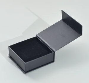 Flip Book Paper <b>Box</b> Exquisite and Minimalist <b>Black</b> and White Paper <b>Box</b> Wholesale Customized Paper <b>Box</b> - Product Image 4