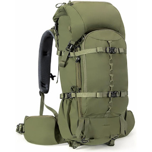 Mochila de Caza OEM, Mochila para Cazadores con Marco de Fibra de Carbono, Soporte para Arco, Cubierta Impermeable y Almacenamiento Expandible - Product Image 1