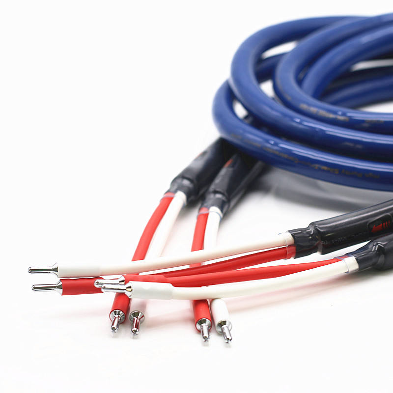 Ortofon SPK-4500 OCCアンプスピーカーケーブル 2m バナコネクタ付き