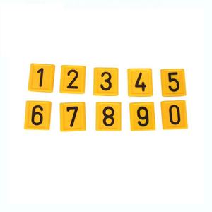 Dier Identificatie Vee Koe Marker Band Verstelbare Schapen Geit Kraag Neck Strap Met Nummer - Product Image 5